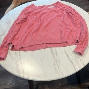 Ann Taylor Loft Button backed Sweater